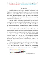 Kế toán Tiền lương và các khoản trích theo lương tai cty CP May Thang Long -  .doc