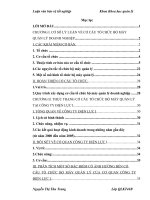 Một số giải pháp hoàn thiện cơ cấu tổ chức bộ máy của cơ quan Công ty Điện lực I