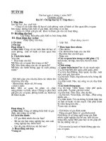 Giáo án Tự nhiên và Xã hội - Lớp 3 - Tuần 15 - 18