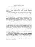 Motivation in learning english speaking of the second year tourism major students at tourism and foreign language department, sao do college of industry