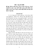 Một số giải pháp nhằm đẩy mạnh quá trình chuyển từ gia công xuất khẩu sang xuất khẩu trực tiếp ở chi nhánh Công ty xuất nhập khẩu Da Giầy Sài Gòn Hà Nội