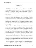 Hoàn thiện kế toán tập hợp chi phí sản xuất và tính giá thành sản phẩm xây lắp