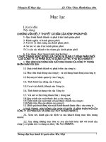 Một số giải pháp nhằm nâng cao hiệu quả lựa chọn và quản lý kênh phân phối của công ty cổ phần d­ược và dụng cụ thú y Hà Nội