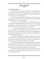 Thực trạng và biện pháp nâng cao công tác thẩm định tín dụng tại Ngân hàng TMCP Á Châu – Chi nhánh An Giang