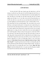 Hoàn thiện kế toán tài sản cố định hữu hình tại công ty Nhiệt điện Uông Bí