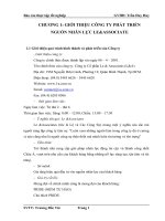  Tìm hiểu Mail Zimbra và Zimbra Desktop tại Công ty phát triển nguồn nhân lực LE&ASSOCIATE