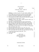 Phân tích và một số giải pháp chiến lược phát triển nguồn nhân lực của Công ty than Mạo Khê giai đoạn 2007-2015