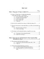  Thực trạng sản xuất kinh doanh và thực trạng hoạt động Marketing của Công ty CP xây dựng số 21