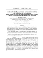 Nghiên cứu độ bền ăn mòn của hợp kim bằng phương pháp phổ tổng điện trở hóa (EIS)