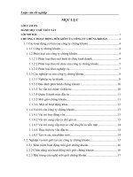 Phát triển nghiệp vụ môi giới chứng khoán tại Công ty TNHH Chứng khoán Ngân hàng Nông Nghiệp và Phát Triển Nông Thôn Việt Nam