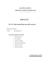 Hiệu ứng Bullwhip trong chuỗi cung ứng