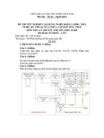 Đề thi lý thuyết kỹ thuật sửa chữa, lắp ráp máy tính 31