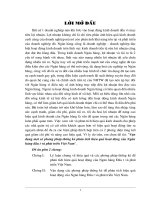 Vận dụng một số phương pháp thống kê phân tích hiệu quả hoạt động của BIDV