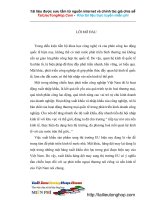 Những thời cơ và thách thức khi xuất khẩu hàng may mặc sang thị trường EU.doc