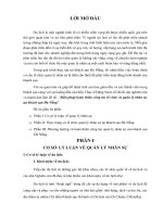 Biện pháp hoàn thiện công tác tổ chức và quản lý nhân sự tại khách sạn Đà Nẵng