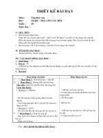 Giáo án Tập làm văn - Lớp 2 - Nghe - Trả lời câu hỏi.doc