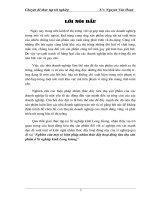 Nghiên cứu một số biện pháp nhằm thúc đẩy hoạt động tiêu thụ sản phẩm ở Xí nghiệp kính Long Giang