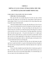 Thực trạng tiêu thụ sản phẩm gas ại Công ty Tú An