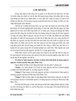 Tổ chức kế toán nguyên vật liệu và phân tích tình hình sử dụng quản lý nguyên vật liệu tại nhà máy giầy Phúc Yên