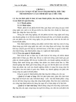Hoàn thiện công tác tổ chức kế toán thành phẩm, tiêu thụ thành phẩm và xác định kết quả tiêu thụ thành phẩm tại nhà máy thiết bị bưu điện