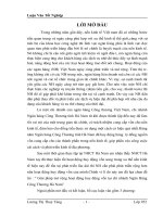 Giải pháp mở rộng hoạt động huy động vốn tại chi nhánh Ngân Hàng Công Thương Hà Nam