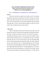 Giấu tin trong mô hình sinh thơ lục bát