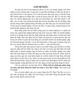 Phân tích tài chính góp phần nâng cao hiệu quả hoạt động tài chính tại công ty may đức giang