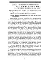 kế toán lưu chuyển hàng hóa nhập khẩu trong doanh nghiệp kinh doanh nhập khẩu