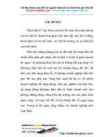 Một số biện pháp nhằm duy trì và mở rộng thị trường tiêu thụ sản phẩm tại CTCP.doc