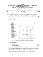 Đáp án đề thi lý thuyết điện dân dụng 14