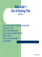 Chu vi đường tròn