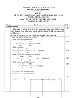 Đáp án đề thi lý thuyết điện dân dụng 47