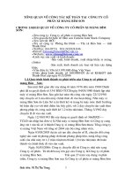 Công tác kế toán tại công ty cổ phần xi măng Bỉm Sơn