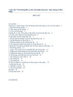 Thị trường đầu ra cho sản phẩm thuỷ sản – thực trạng và tiềm năng