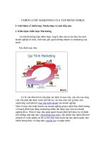 Chiến lược maketing của tập đoàn nokia