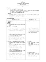 Giáo án Tiếng Việt khối 2 - Học kì I - Tuần 18