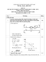 Đáp án đề thi lý thuyết điện dân dụng 38