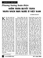 Phương hướng hoàn thiện kiểm toán quyết toán ngân sách Nhà nước ở Việt Nam.pdf