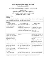 Đáp án Nguội sửa chữa máy công cụ 10