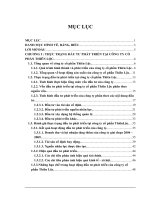 Đầu tư phát triển tại công ty cổ phần Thiên Lộc – Thực trạng và giải pháp .doc