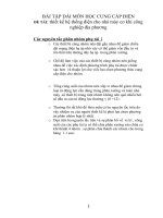 Thiết kế hệ thống điện cho nhà máy cơ khí công nghiệp địa phương