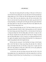 Báo cáo thực tập tại Sở Kế hoạch và đầu tư tỉnh Thái Bình