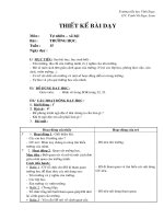 Giáo án Tự nhiên và Xã hội - Lớp 2 - Trường học