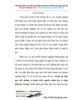 Công tác đào tạo, bồi dưỡng và phát triển nguồn nhân lực ở cảng Khuyến Lương