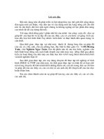 Một số định hướng và giải pháp đẩy mạnh hoạt động thị trường nhằm tăng hiệu quả tiêu thụ thuốc lá ở Nhà máy thuốc lá Thăng Long