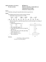 Đề thi khai thác và kiểm định cầu 1