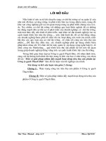 Một số giải pháp nhằm đẩy mạnh hoạt động tiêu thụ sản phẩm tại Công ty gạch Thạch Bàn