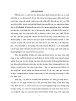 Một số giải pháp nhằm thúc đẩy hoạt động tiêu thụ sản phẩm dệt may trên thị trường nội địa của Công ty Dệt May Hà Nội .doc