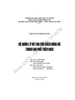 Hệ quản lý và tra cứu cách xưng hô trong gia phả trên Web