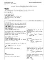 Giáo án môn Toán lớp 3 - tuần 5